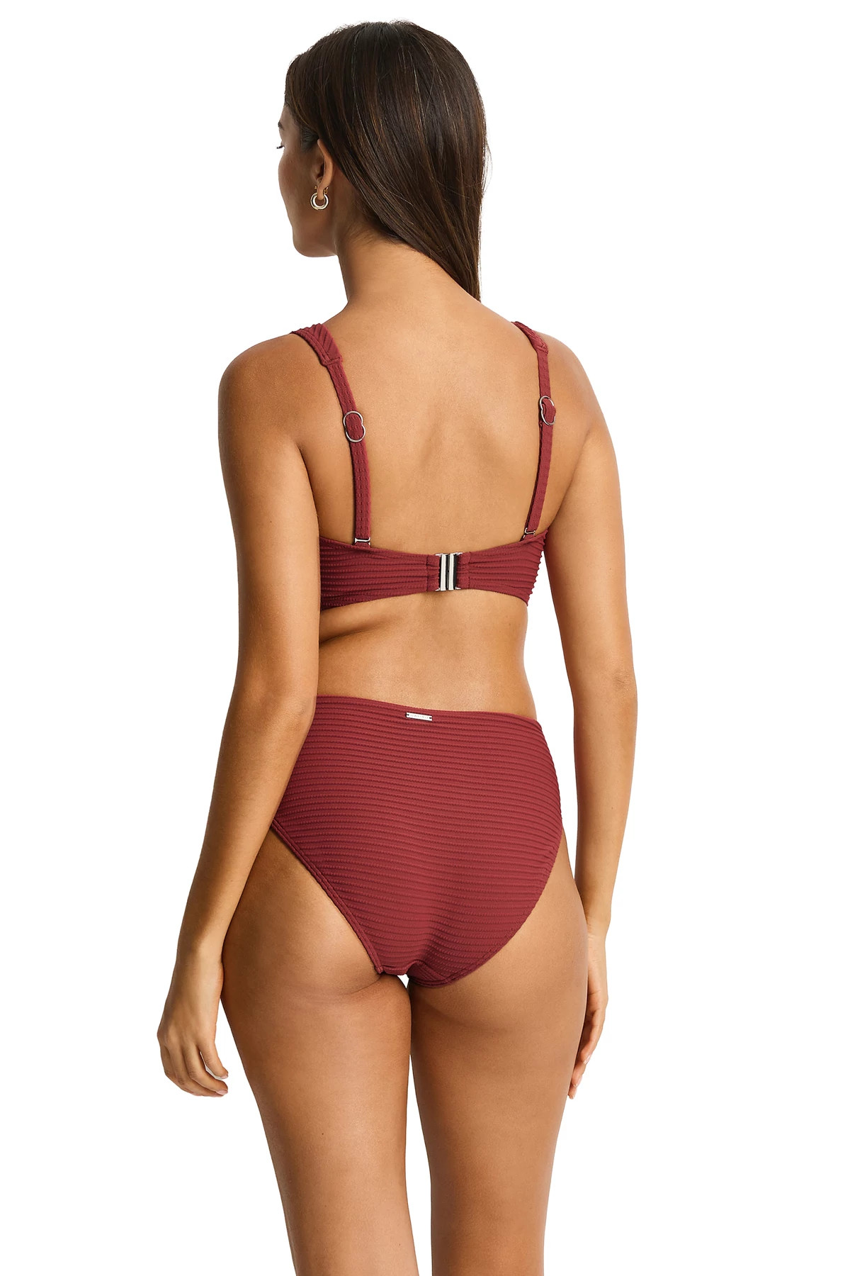 TERRACOTTA Spinnaker Crossover Bikini Top image number 2