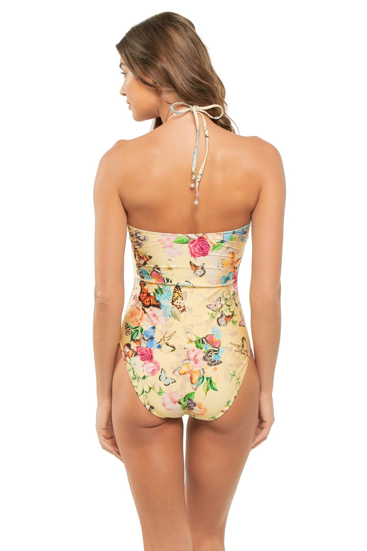 MULTI Shiva Butterfly One Piece Swimsuit image number 2