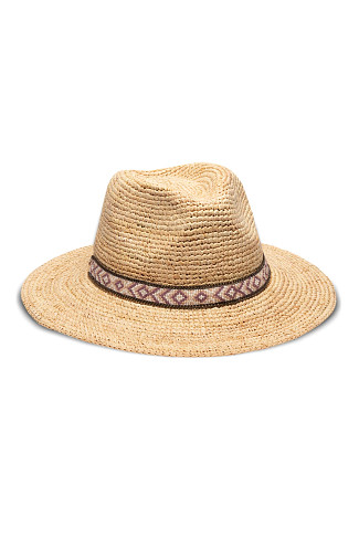 NATURAL Hailey Panama Hat