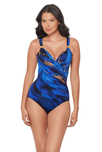 BLUE/MULTI Siren One Piece Swimsuit