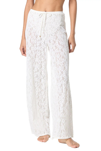 WHITE Lace Pants