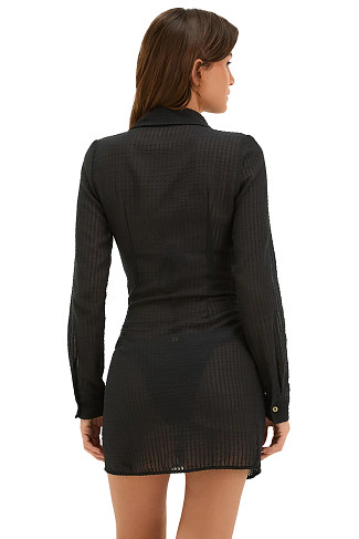 BLACK Lia Cover Up Mini Dress