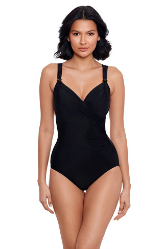 BLACK Siren One Piece Swimsuit