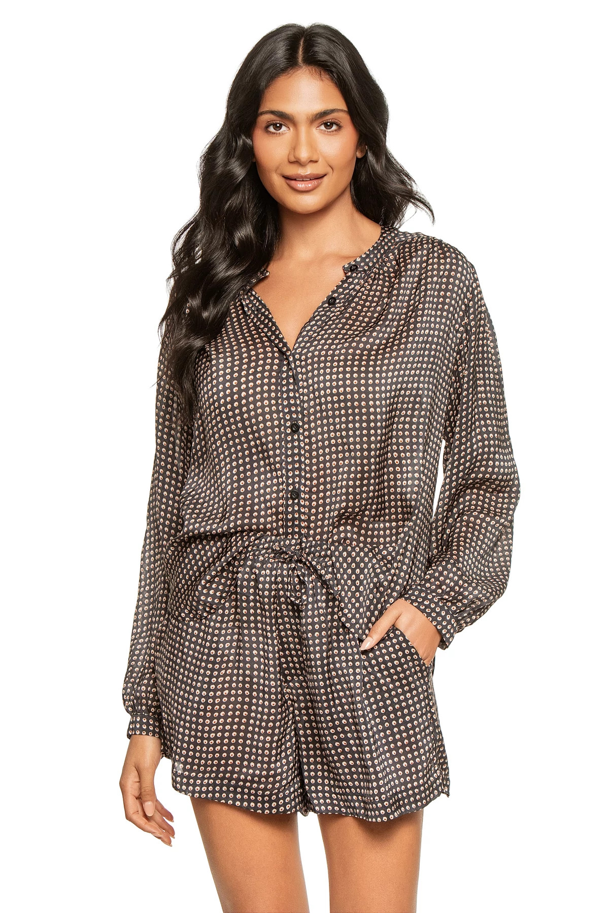 MARTINI CAVIAR Tolan Long Sleeve Shirt image number 2
