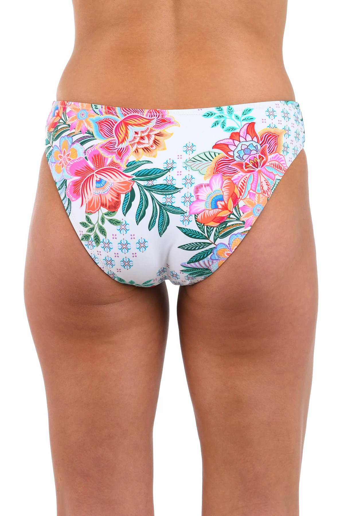 WHITE Riviera Reversible Hipster Bikini Bottom image number 3