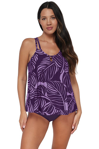 MYSTIC PALMS Sadie Tankini Top