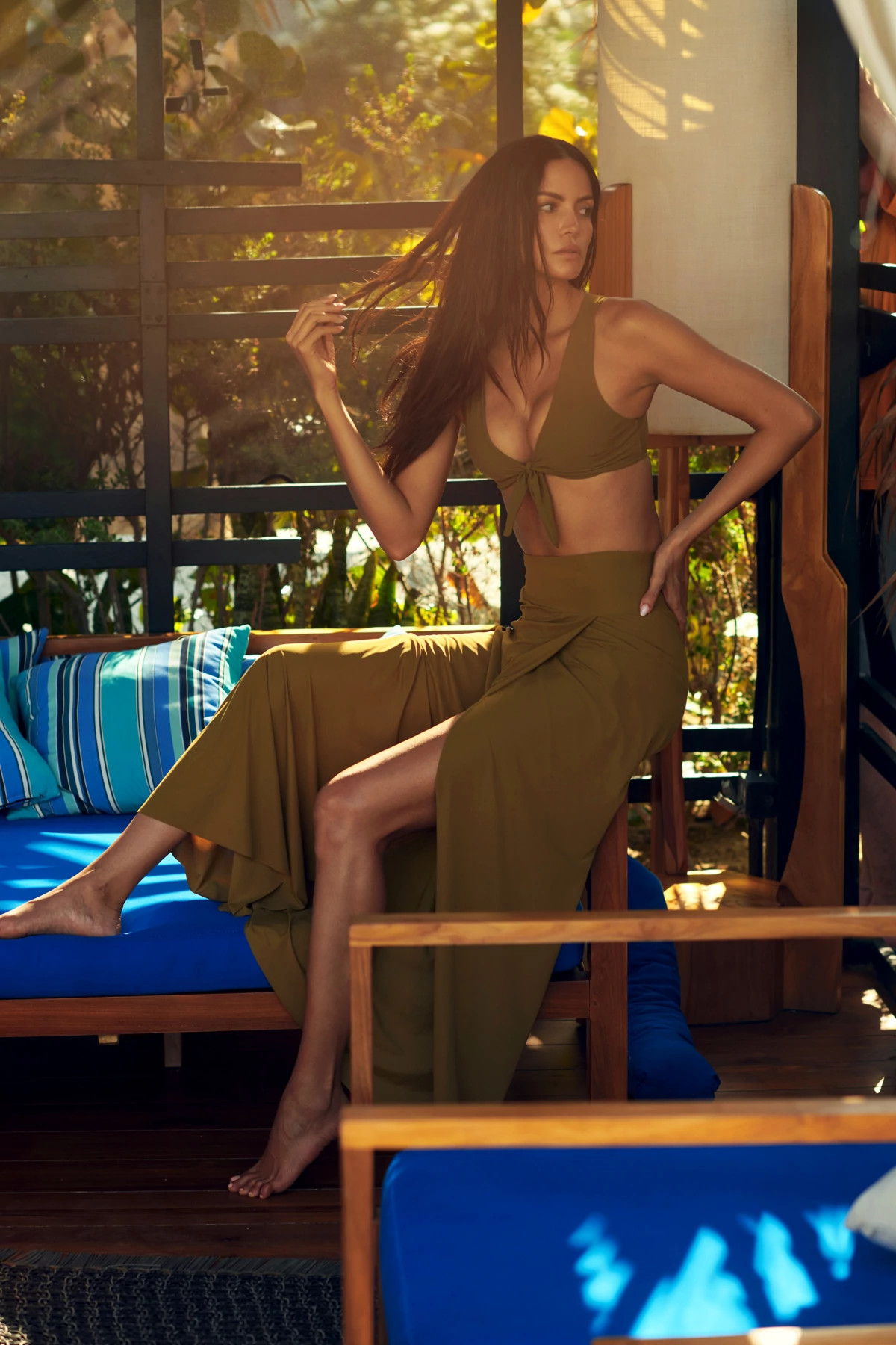 BRONZE Tecla Bralette Bikini Top image number 3