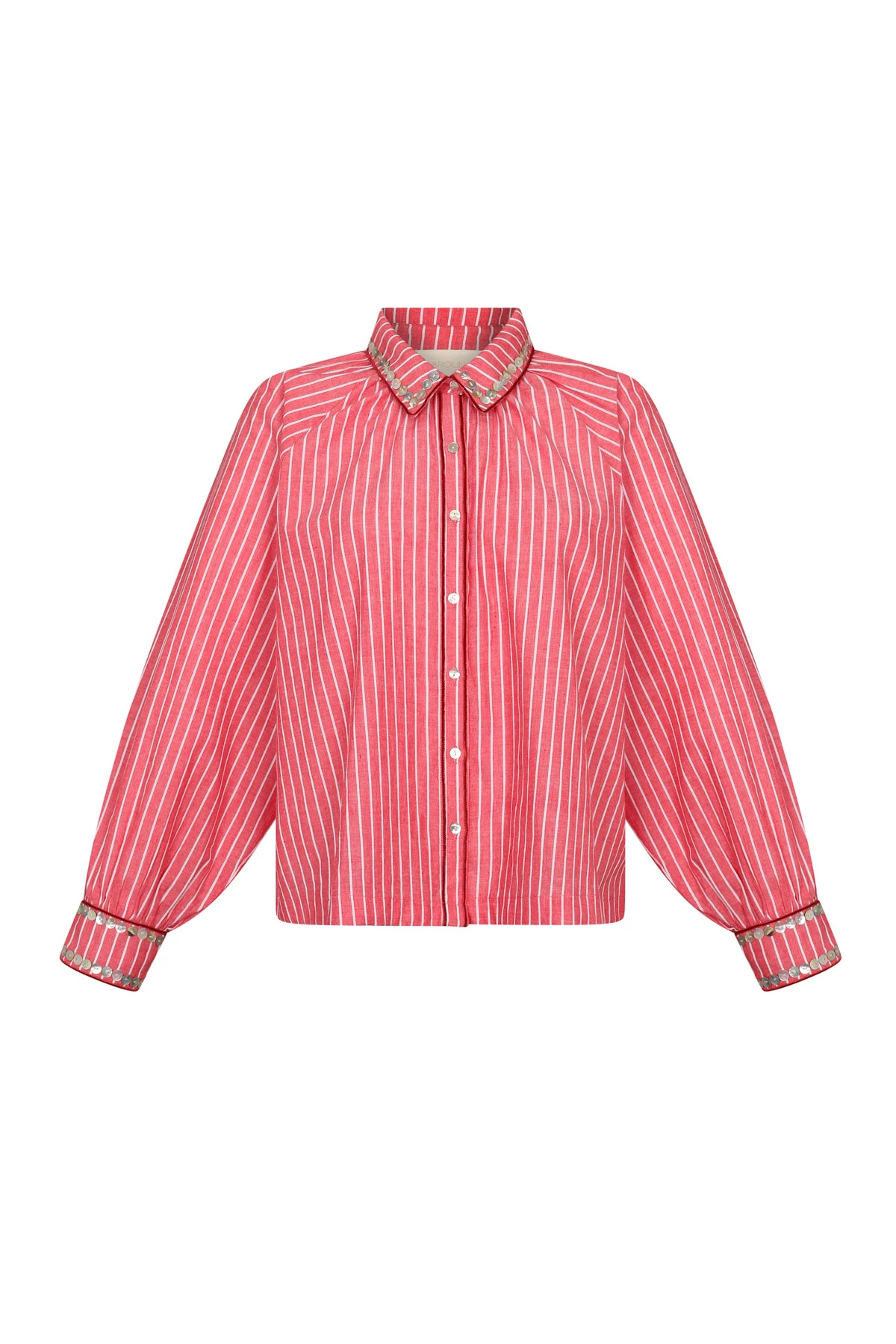 RED STRIPE Brisa Shirt image number 5