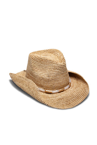 NATURAL Chrysta Cowboy Sun Hat