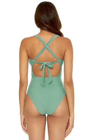 MINERAL Kylam Bandeau One Piece Swimsuit