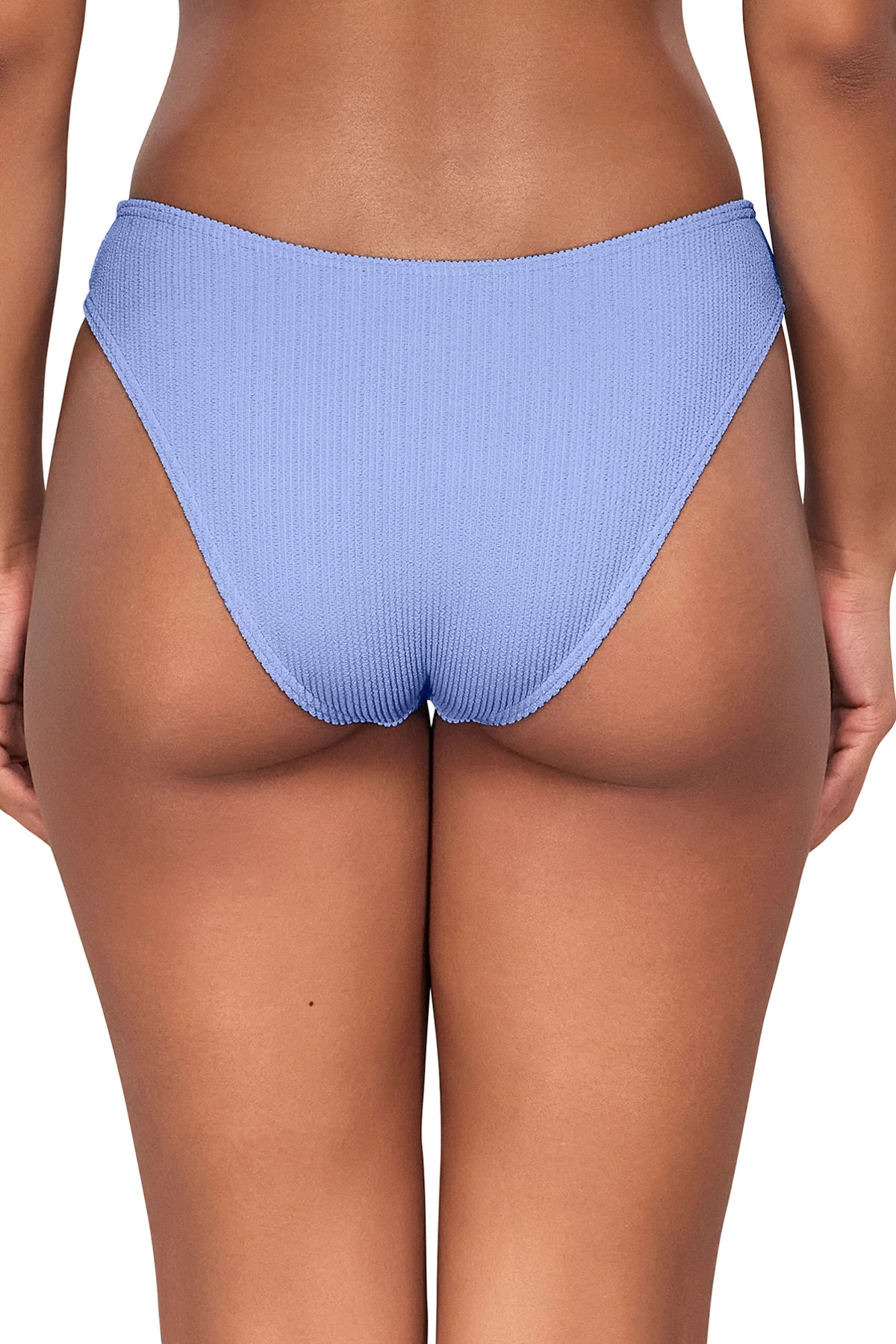 HYDRANGEA Sandy Scoop High Waist Bikini Bottom image number 2