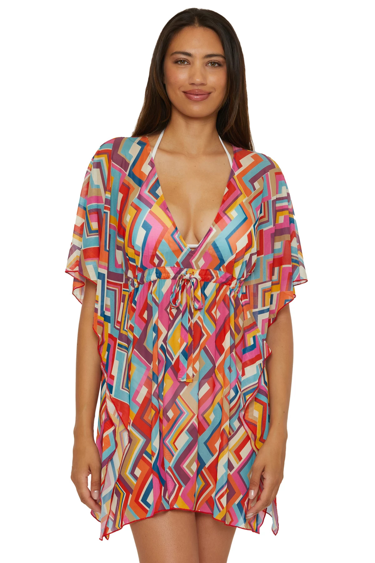 MULTI Las Palmas Tunic Dress image number 1