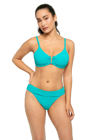 JADE Jules Textured Bralette Bikini Top