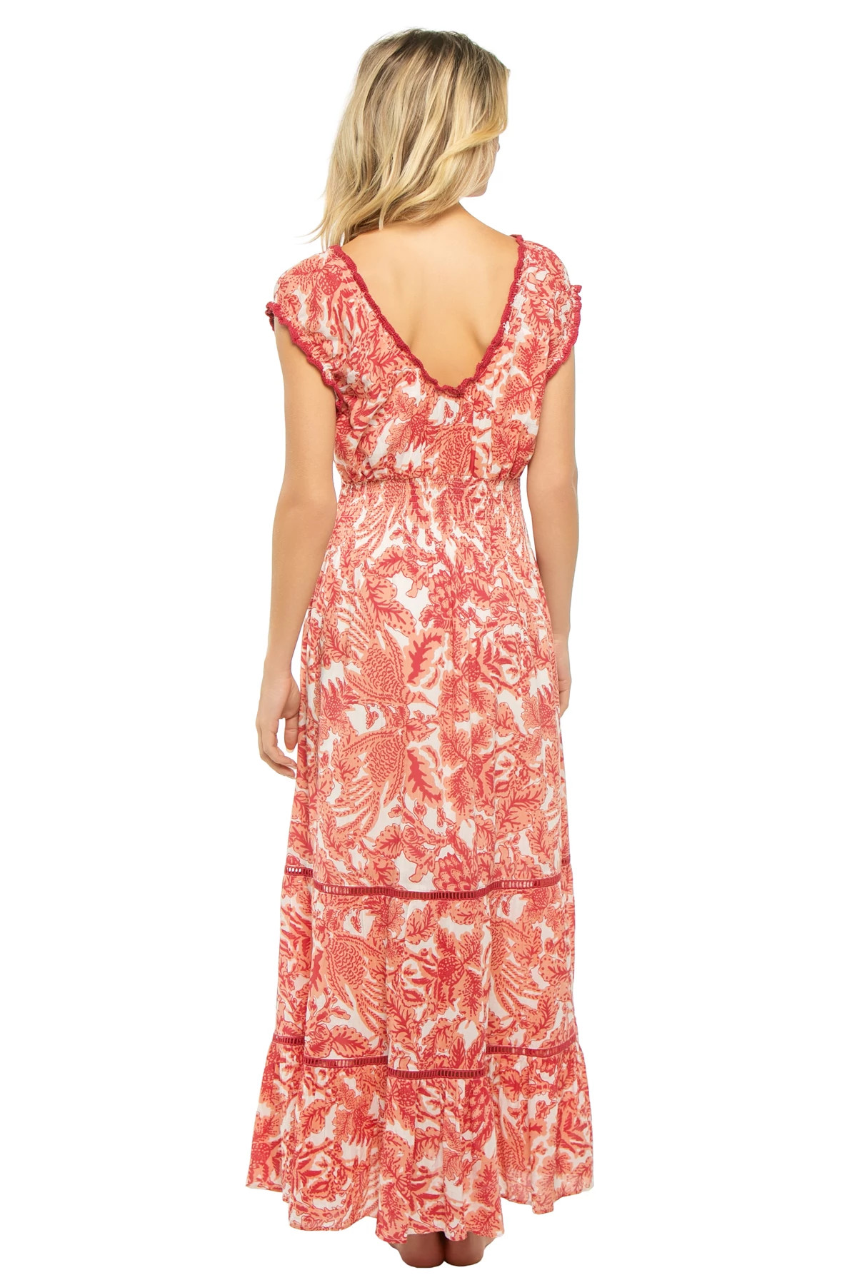 ATARA CORAL Hilda Maxi Dress image number 2