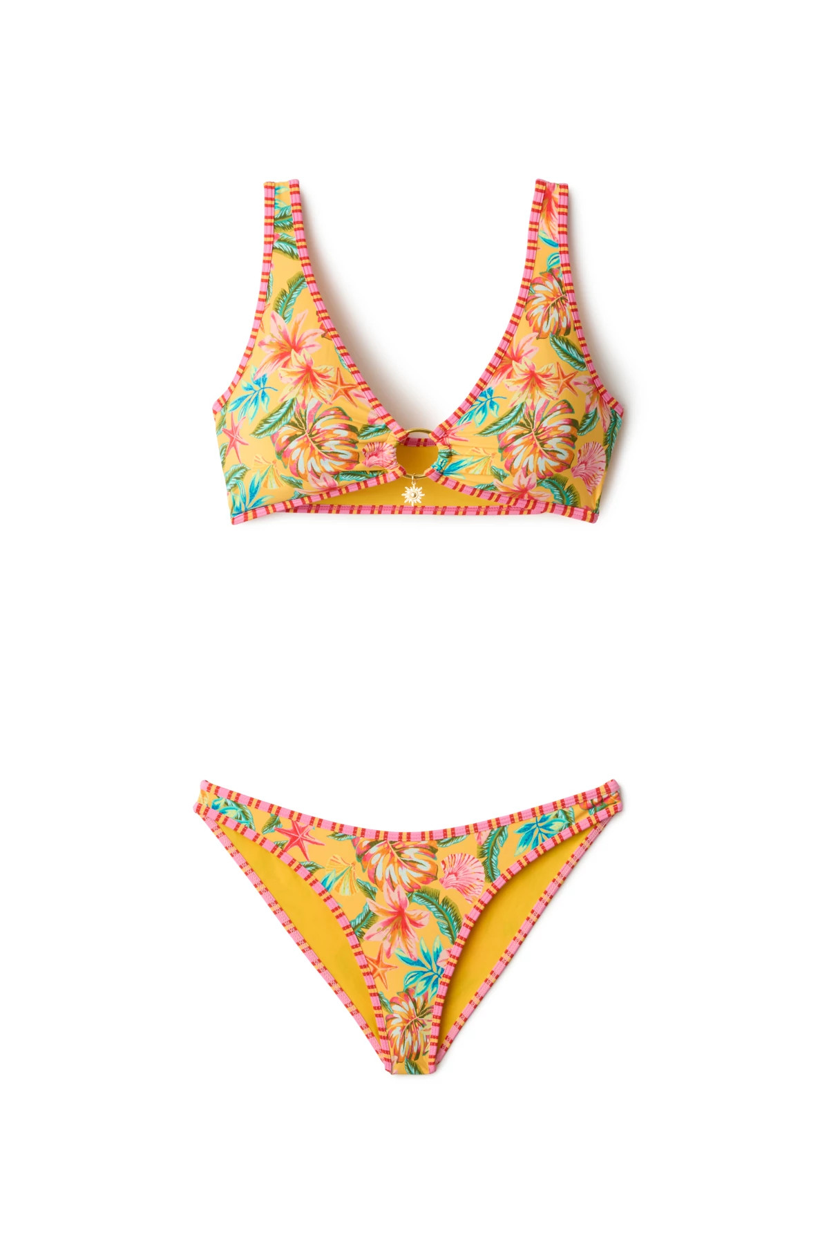 WARM TROPICS Palermo Brazilian Bikini Bottom image number 3