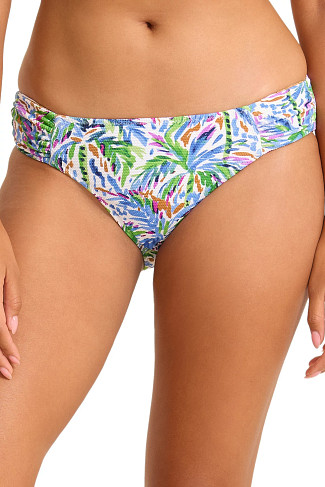 FOUR LEAF CLOVER Poolside Palms Hipster Bikini Bottom