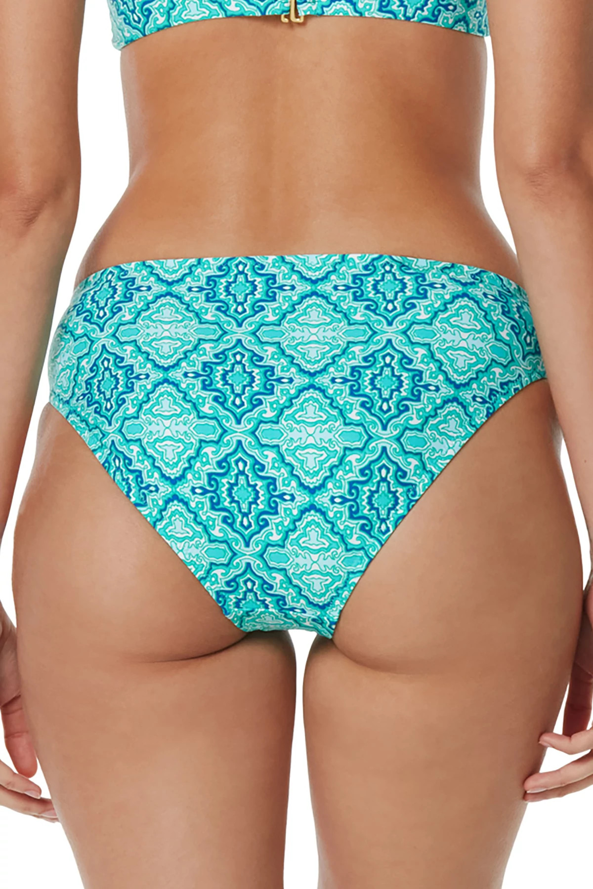 MARBELLA TILE Center Twist Hipster Bikini Bottom image number 2