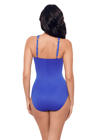 DELPHINE Rock Solid Europa Asymmetrical One Piece Swimsuit 