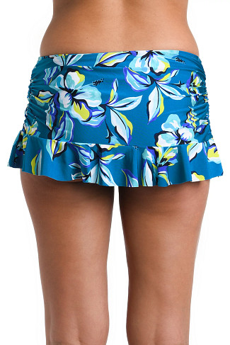 OCEAN Fiji Tropics Asymmetrical Ruffle Skirt