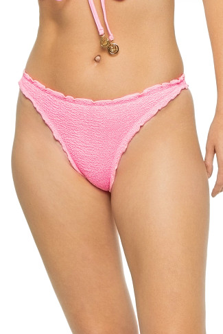 STRAWBERRY PINK Bermuda Hipster Bikini Bottom