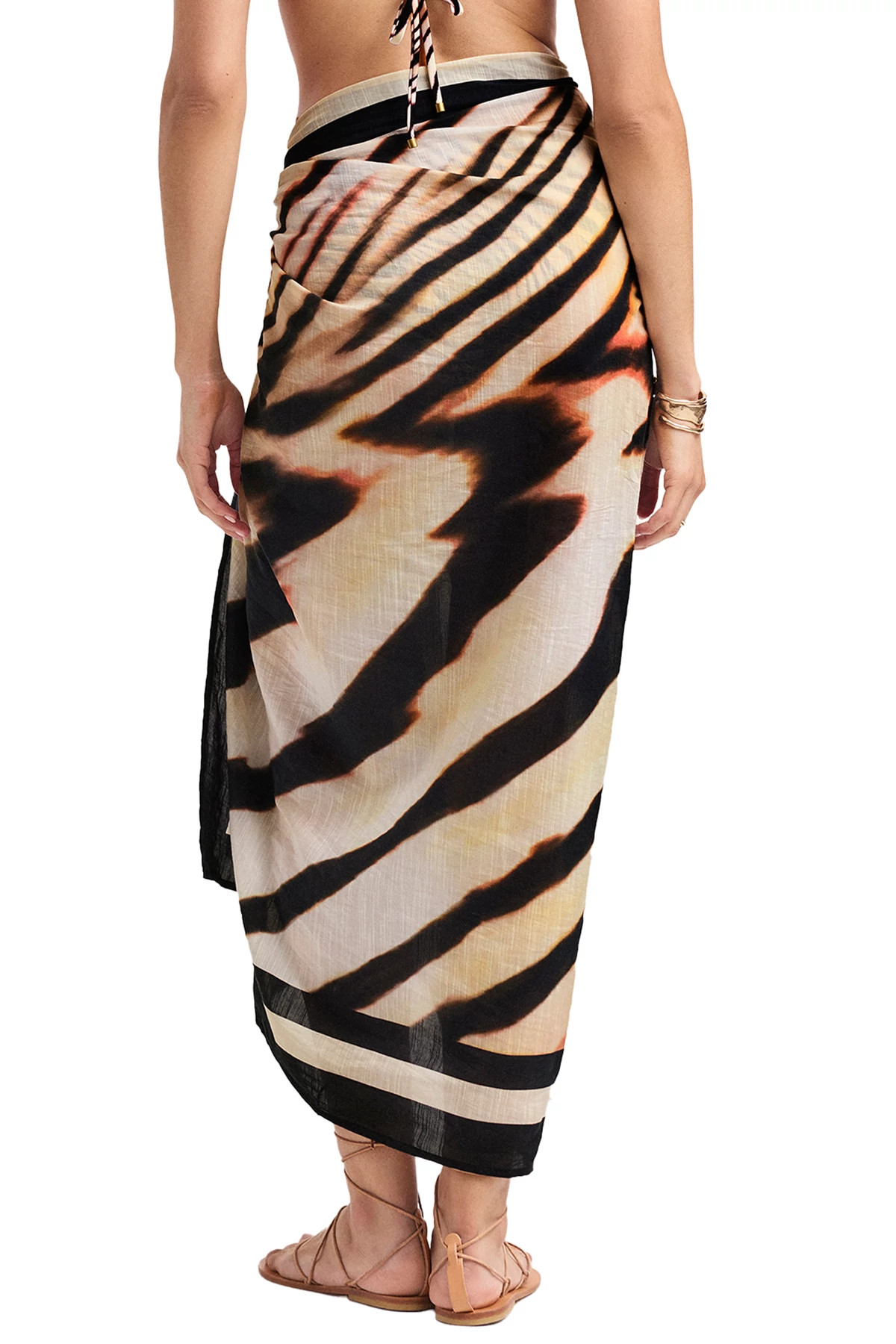 SHELL STRIPE Samara Sarong image number 2