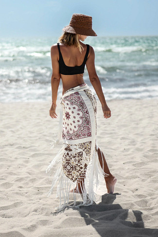 IVORY Bandana Sarong