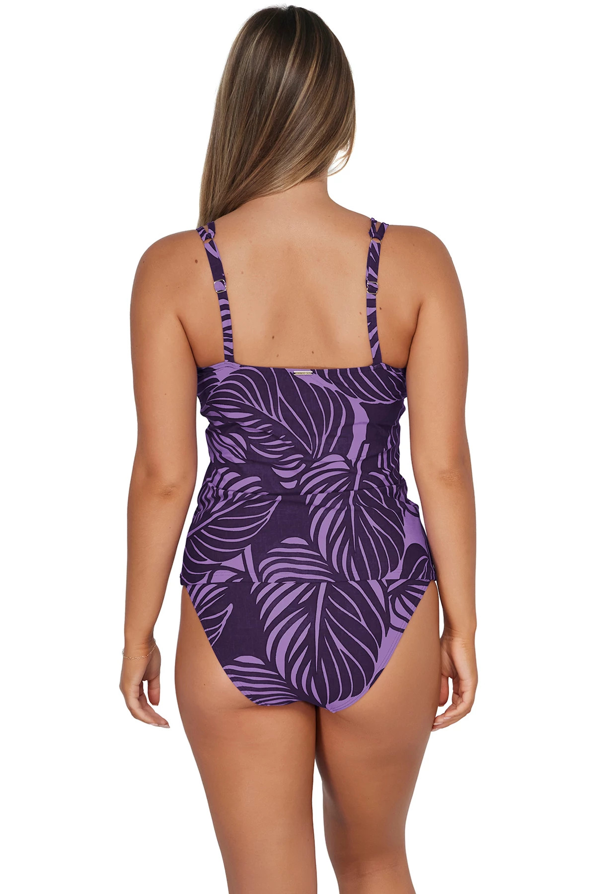 MYSTIC PALMS Taylor Underwire Tankini Top (D+ Cup) image number 2