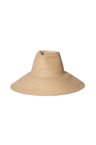NATURAL Tinsley Raffia Wide Brim Hat