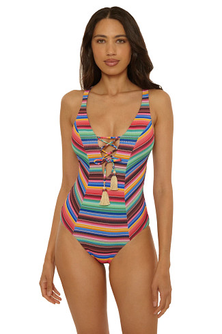 MULTI Ivanna One Piece Swimsuit