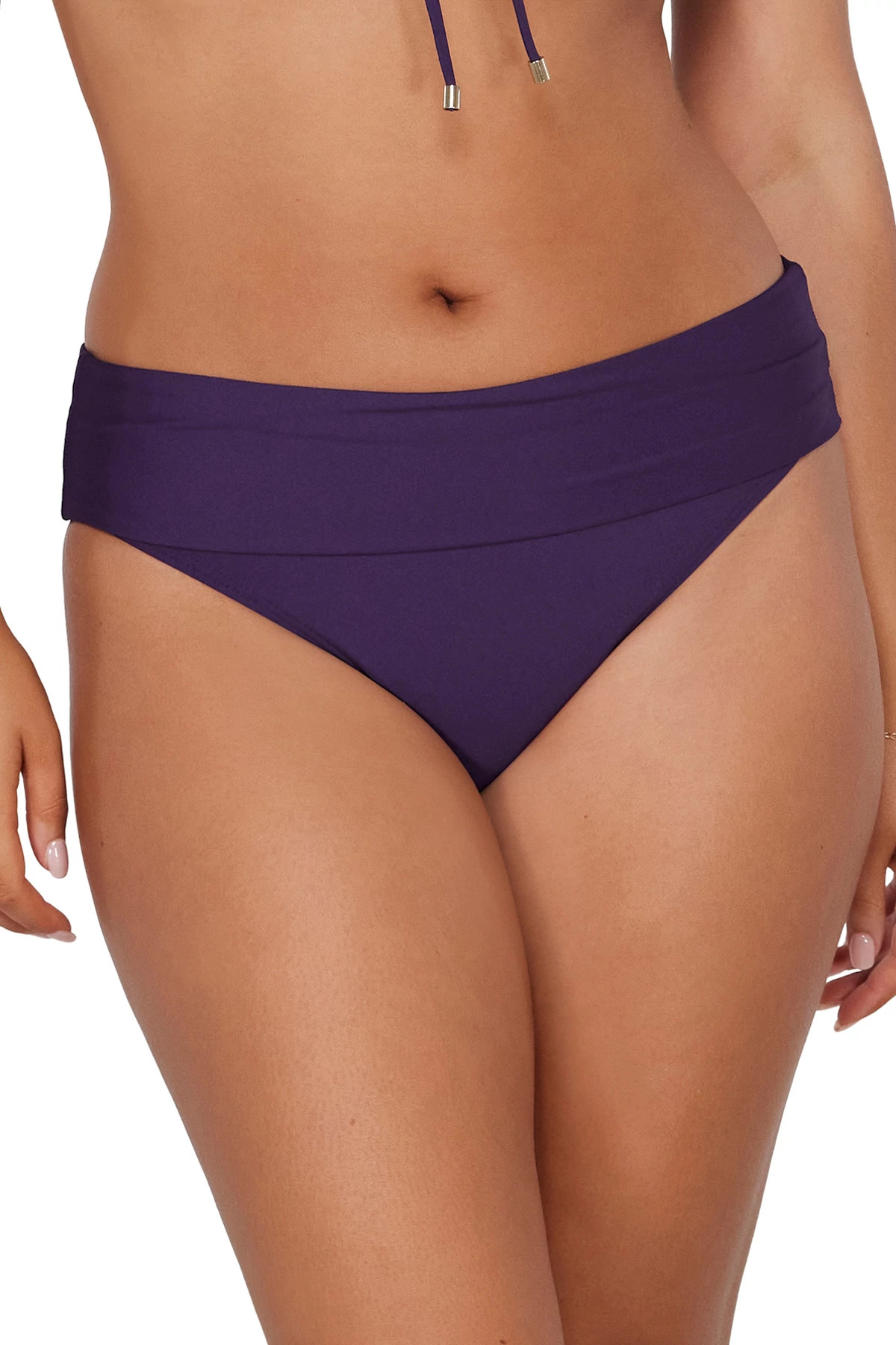 PARADISE PLUM Hannah High Waist Bikini Bottom image number 2