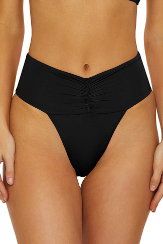 BLACK Miami High Waist Bikini Bottom