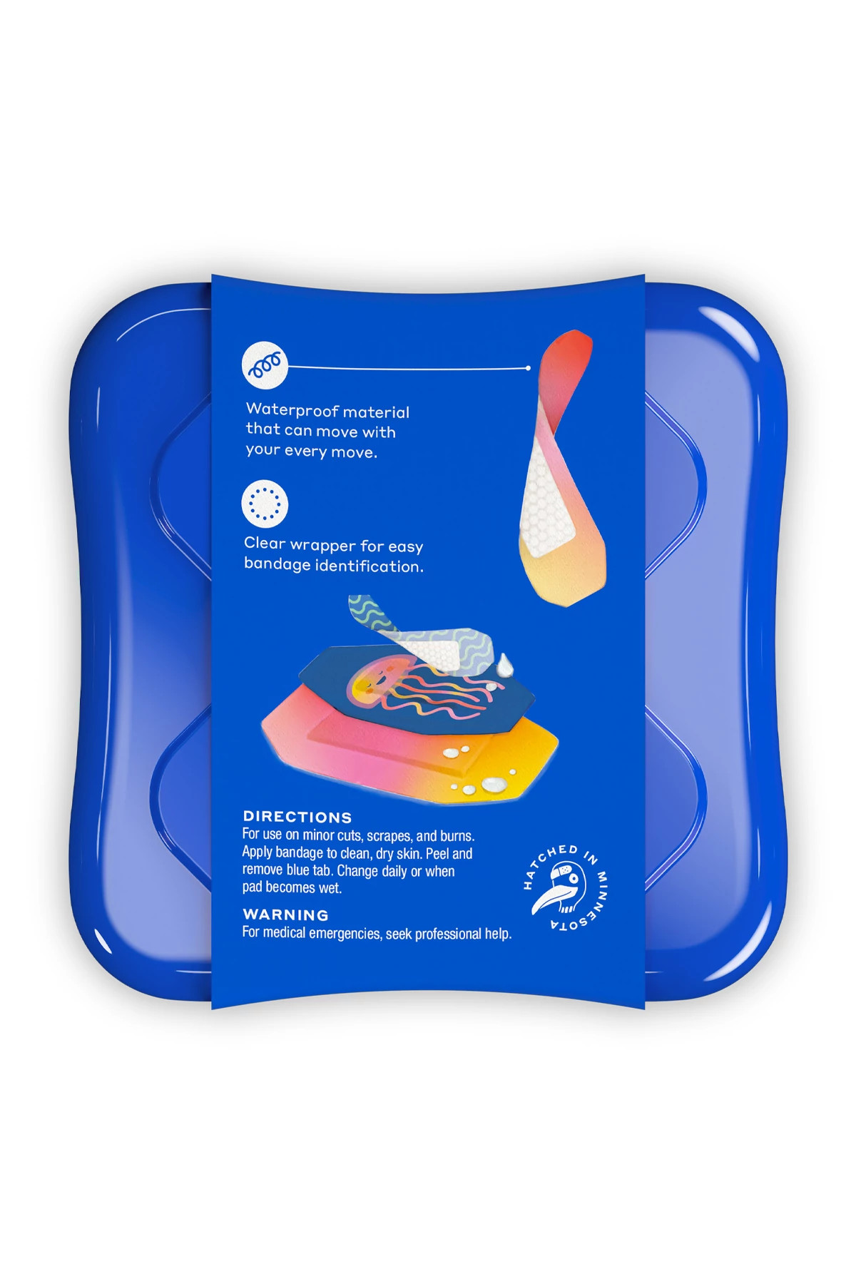 BLUE Jellyfish Waterproof Bandages image number 5