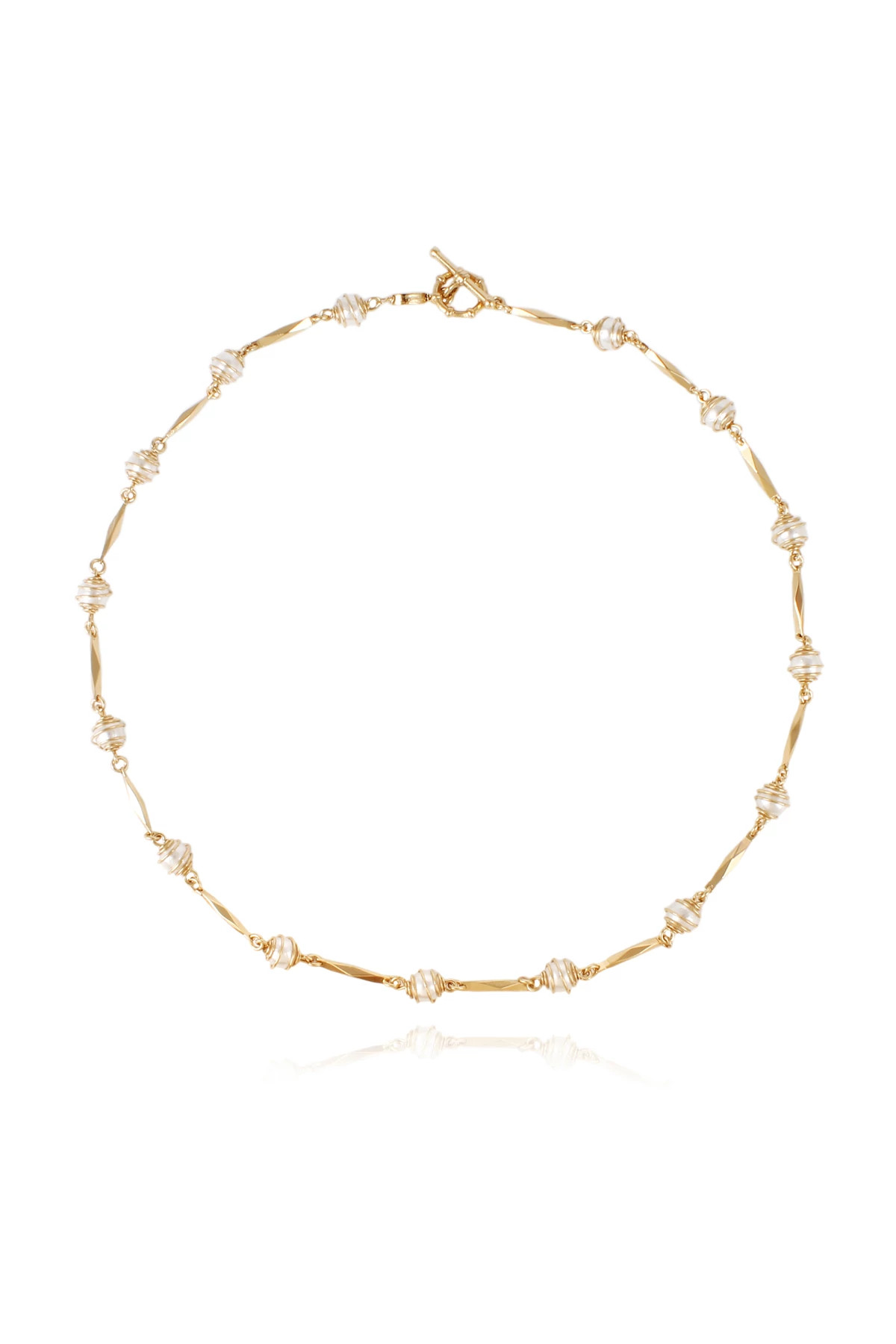 010 GOLD Perla Necklace image number 1