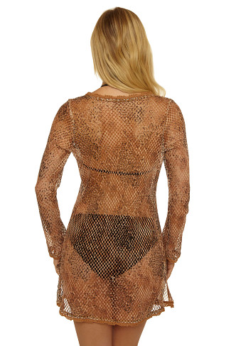 MULTI Crochet Short Kimono