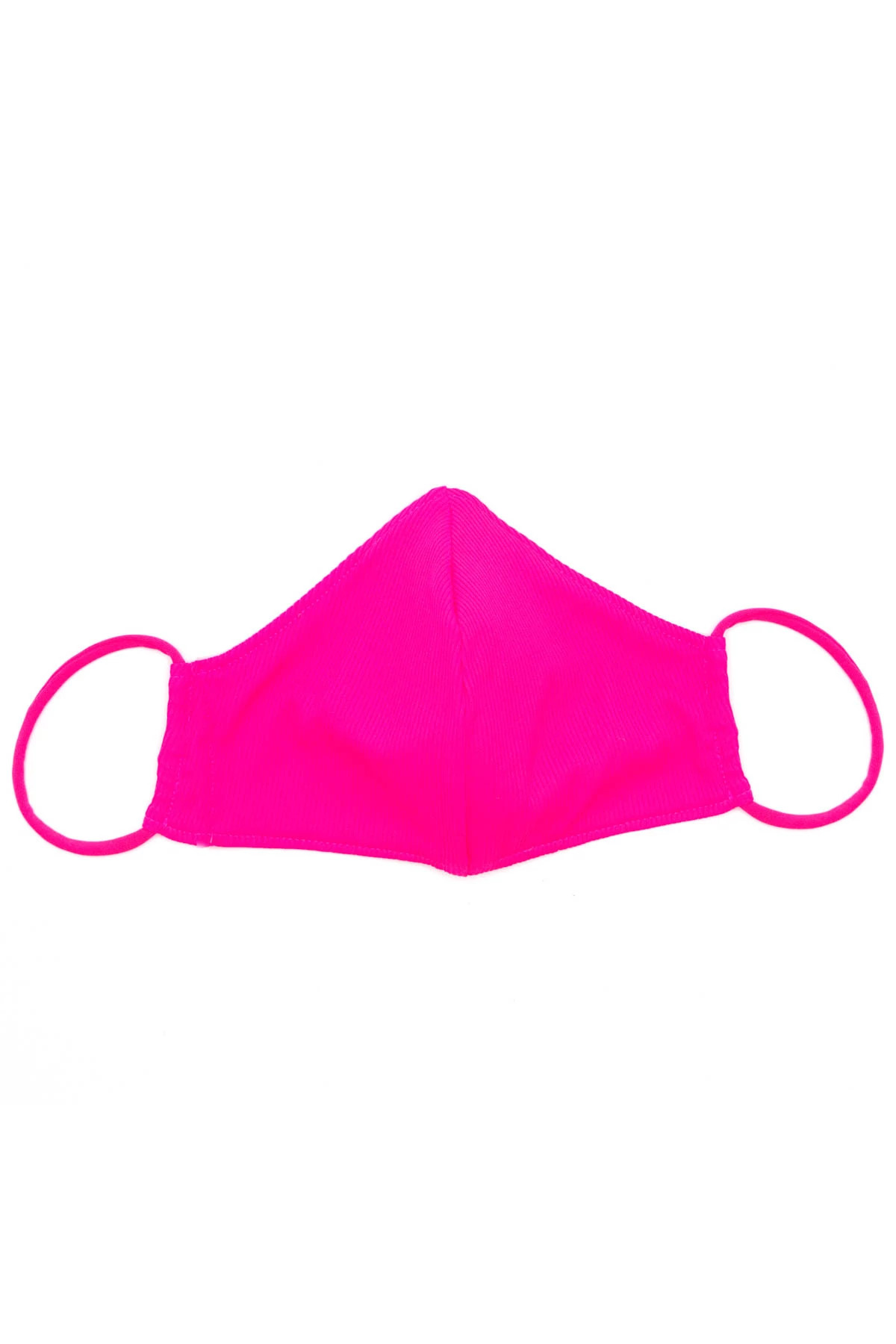 PINK RUBY Pink Ruby Ribbed Adult Face Mask image number 1