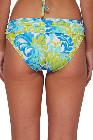 OCEAN MUSE SANDBAR RIB Unforgettable Banded Hipster Bikini Bottom