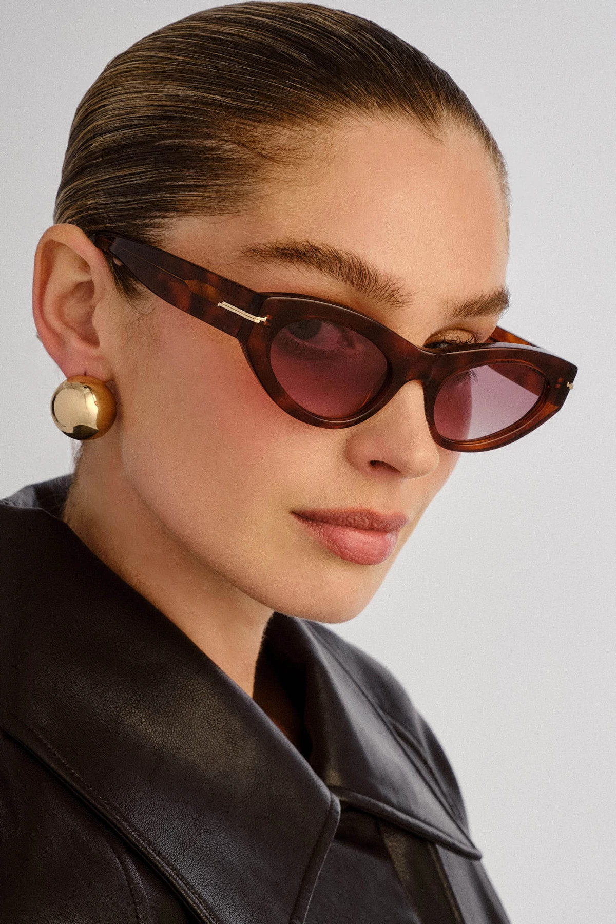 HONEY TORT Sofia Cat Eye Sunglasses image number 3