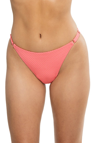 CORAL Parker Tab Side Bikini Bottom