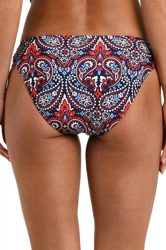 MULTI Americana Paisley Hipster Bikini Bottom