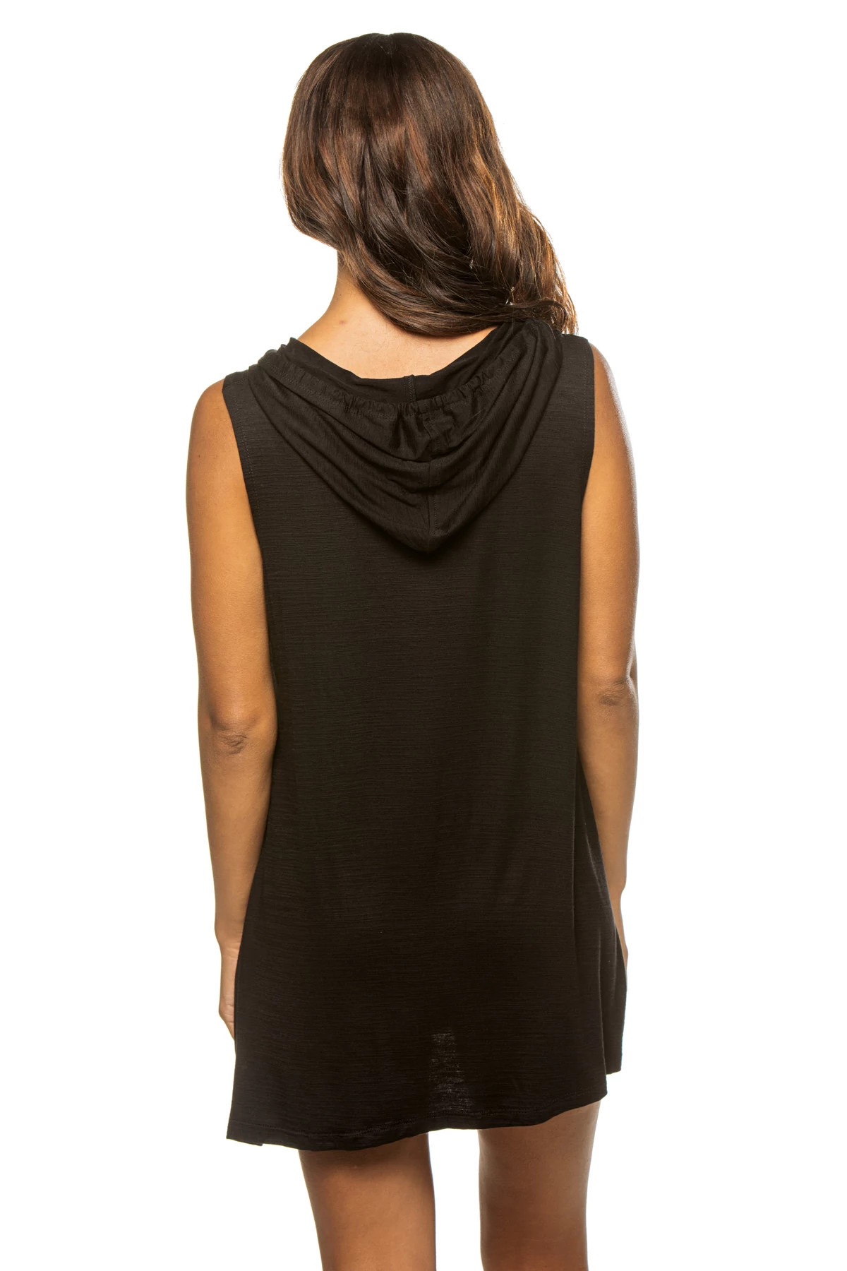 BLACK Midnight Shore Hooded Tunic image number 2