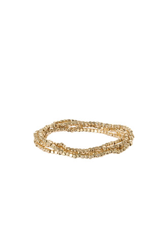 GOLD Elastic Bracelet Set