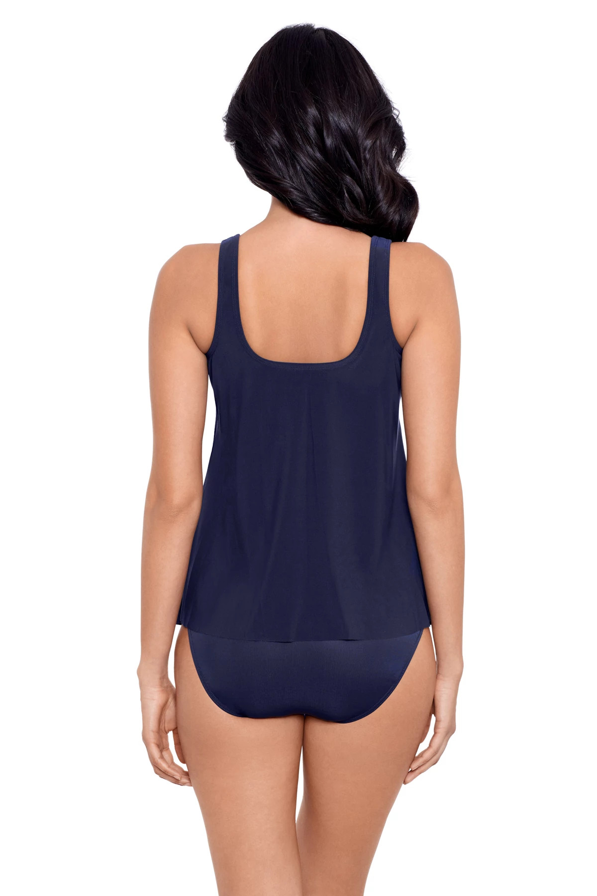 MIDNIGHT Ursula Mesh Tankini Top image number 2