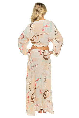 VACAY MODE Vacation Mode Crop Top