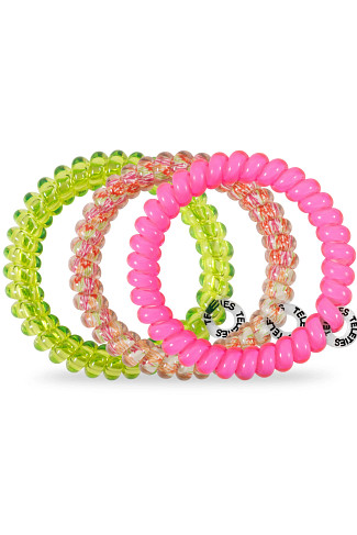 MULTI Tropical Punch 3-Pack Hair Ties