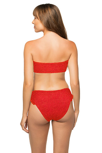 RED Tracey Frill Bikini Set