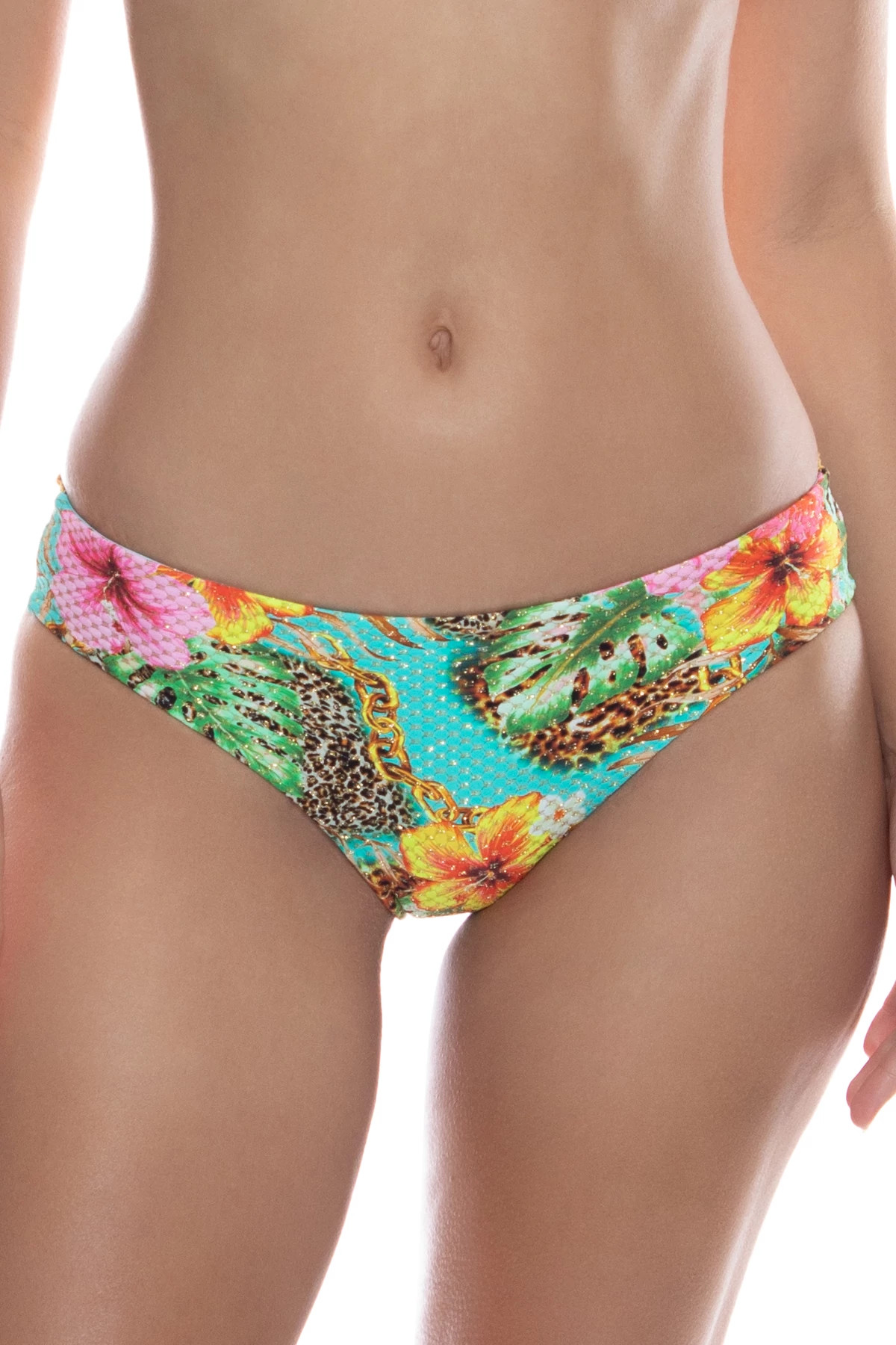 MULTI Visions Of Paradise Hipster Bikini Bottom image number 1