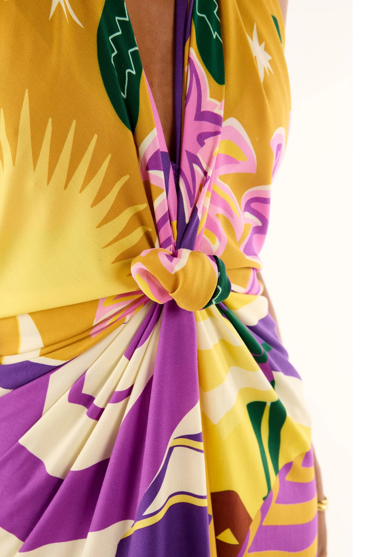 YELLOW Cha Cha Cha Sarong image number 3