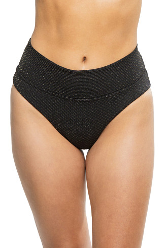 JET SCALLOP Sydney Textured Hipster Bikini Bottom
