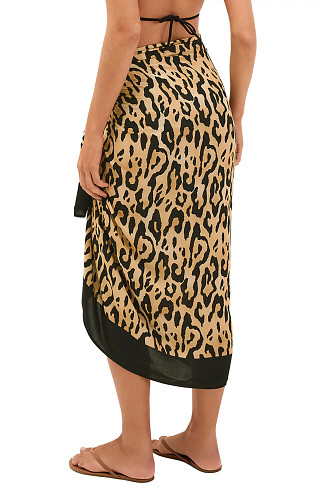 NOMAD Buzzy Leopard Print Sarong
