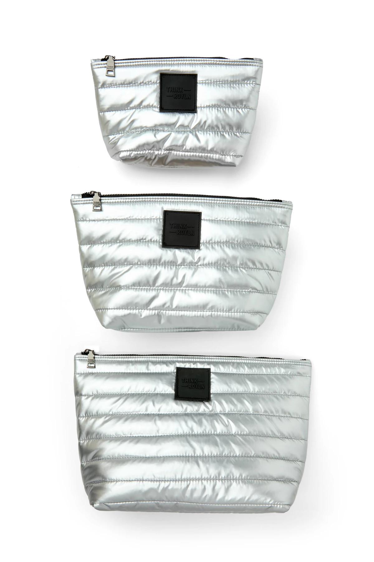 PEARL SILVER Travel Trio Pouch image number 2